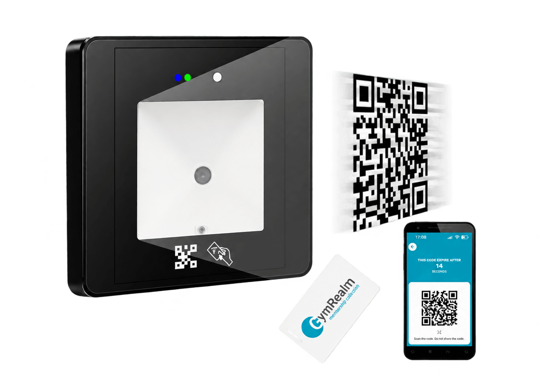 Access control connected to membership status in GymRealm Manager